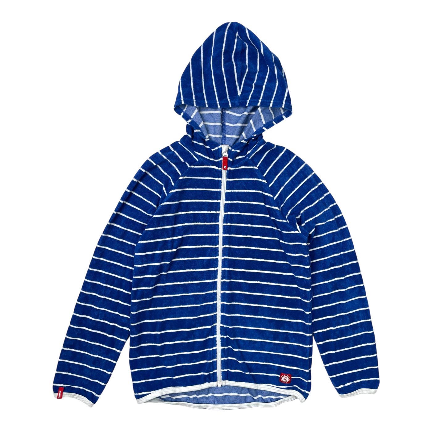 Reima hafen UV zip hoodie, stripes | 146cm