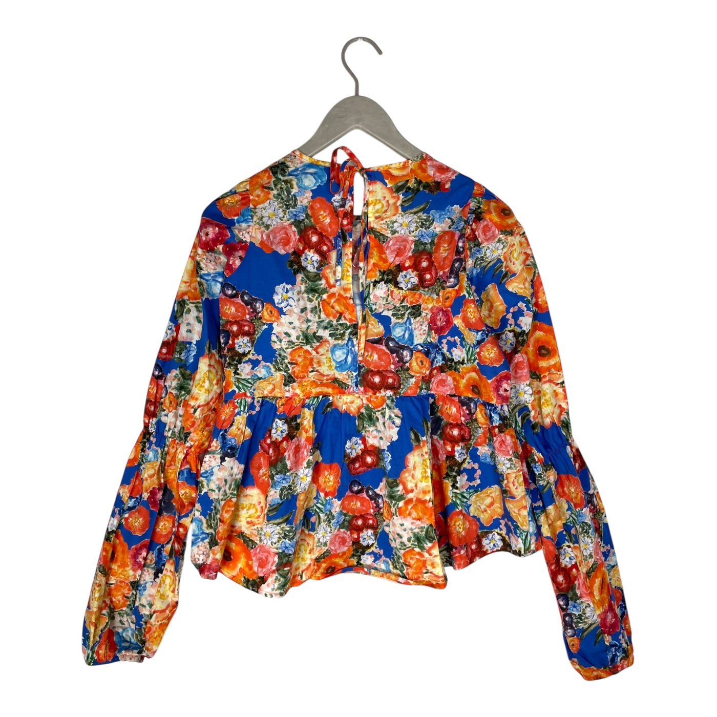 Kaiko double puff blouse, marigold | woman XS