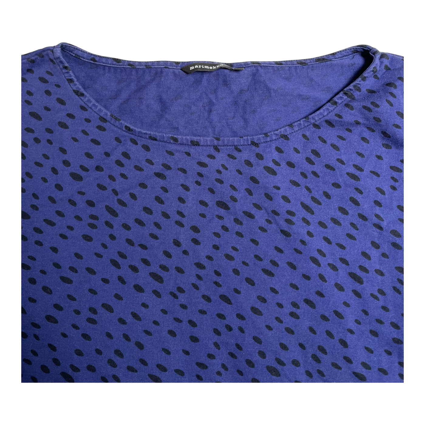 Marimekko 3/4 sleeve shirt, dots | woman L