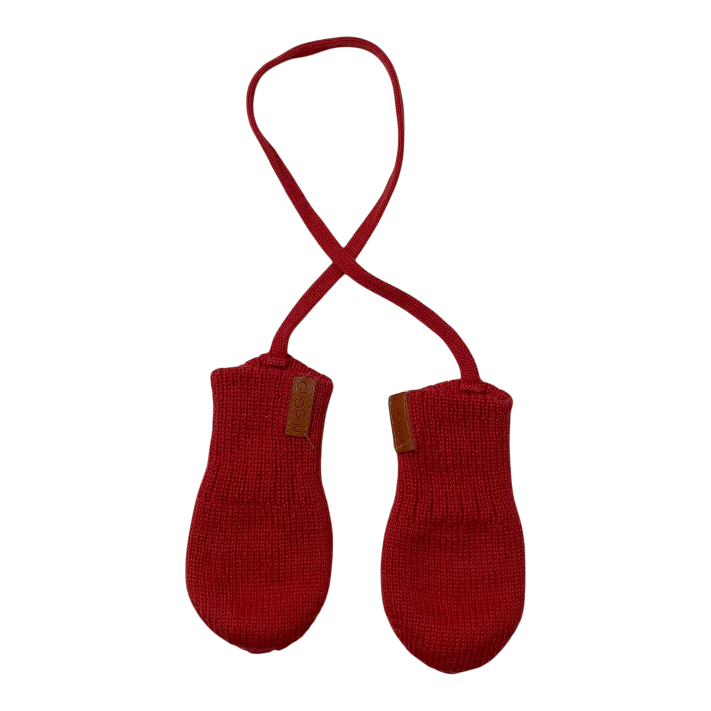 Gugguu mittens, flame red | baby