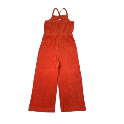 Mainio terry jumpsuit, fire brick | 134/140cm