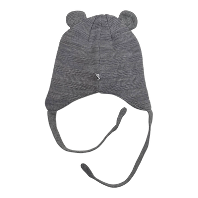 North Outdoor merino wool beanie, grey | 46-48cm