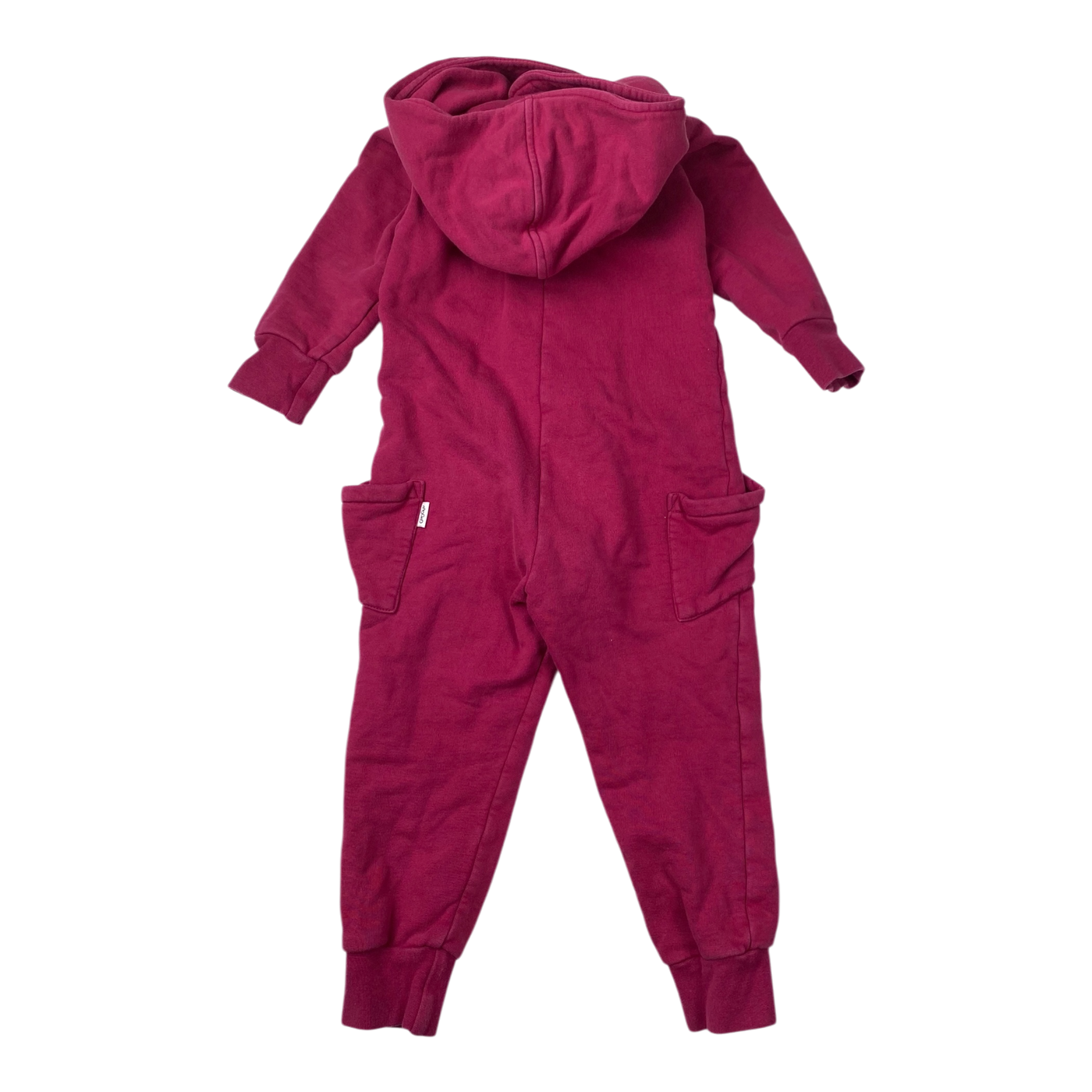 Gugguu sweat jumpsuit, rasberry | 98cm