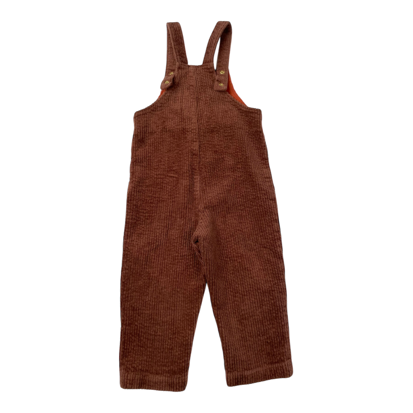 Metsola corduroy dungarees, brown | 86/92cm