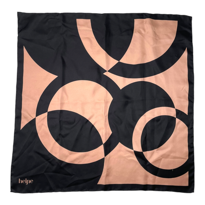 Studio Heijne silk scarf, circles