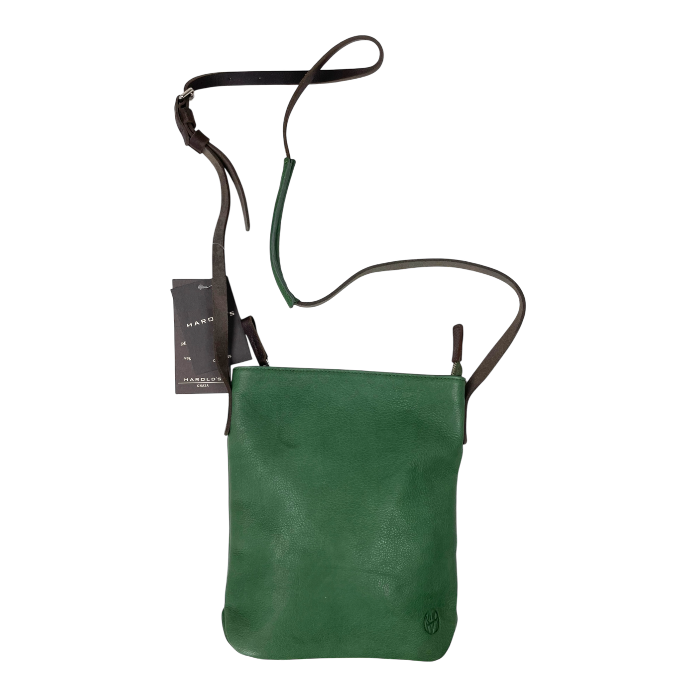 Harold's Bags plain crossbag, green