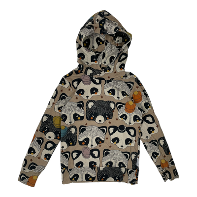 Versonpuoti hoodie, badger | 122/128cm