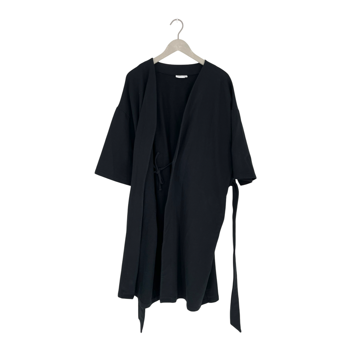 Riva Clothing jersey wrap dress, black | woman S/M