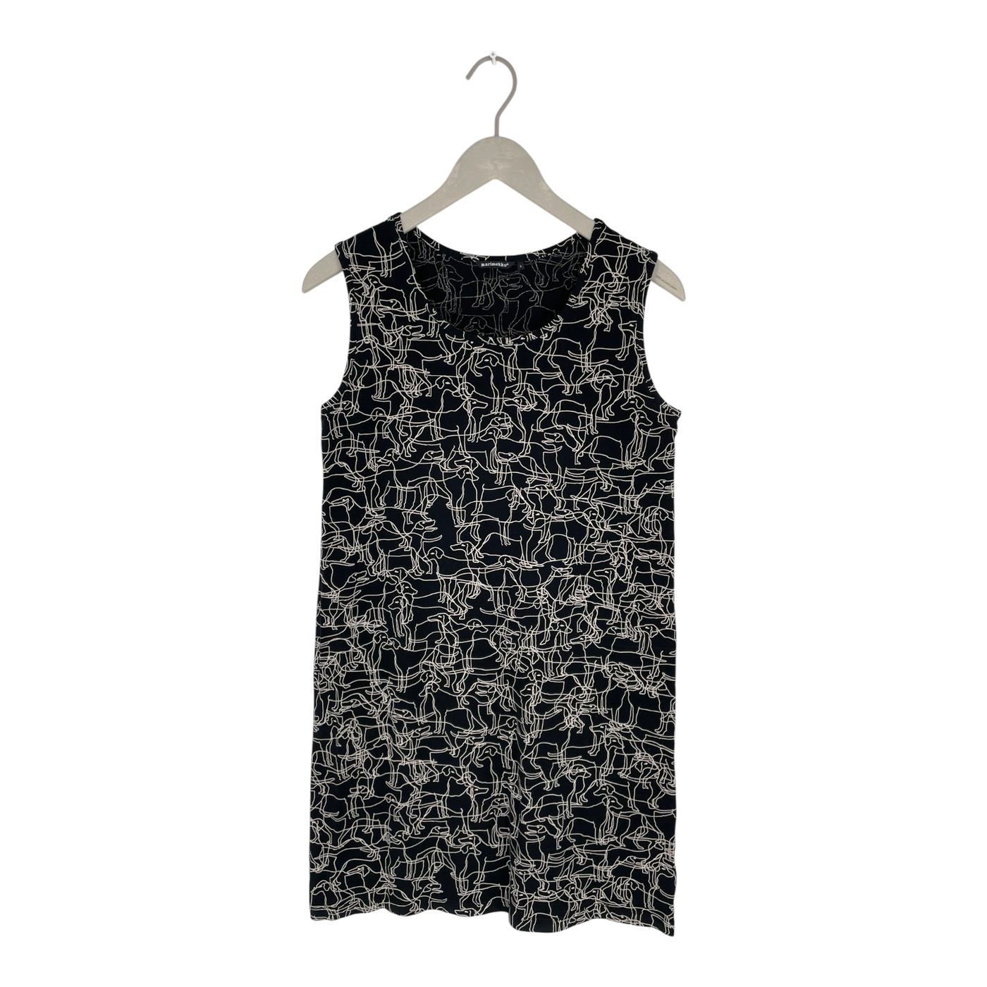 Marimekko sleeveless tricot dress, husse | woman L