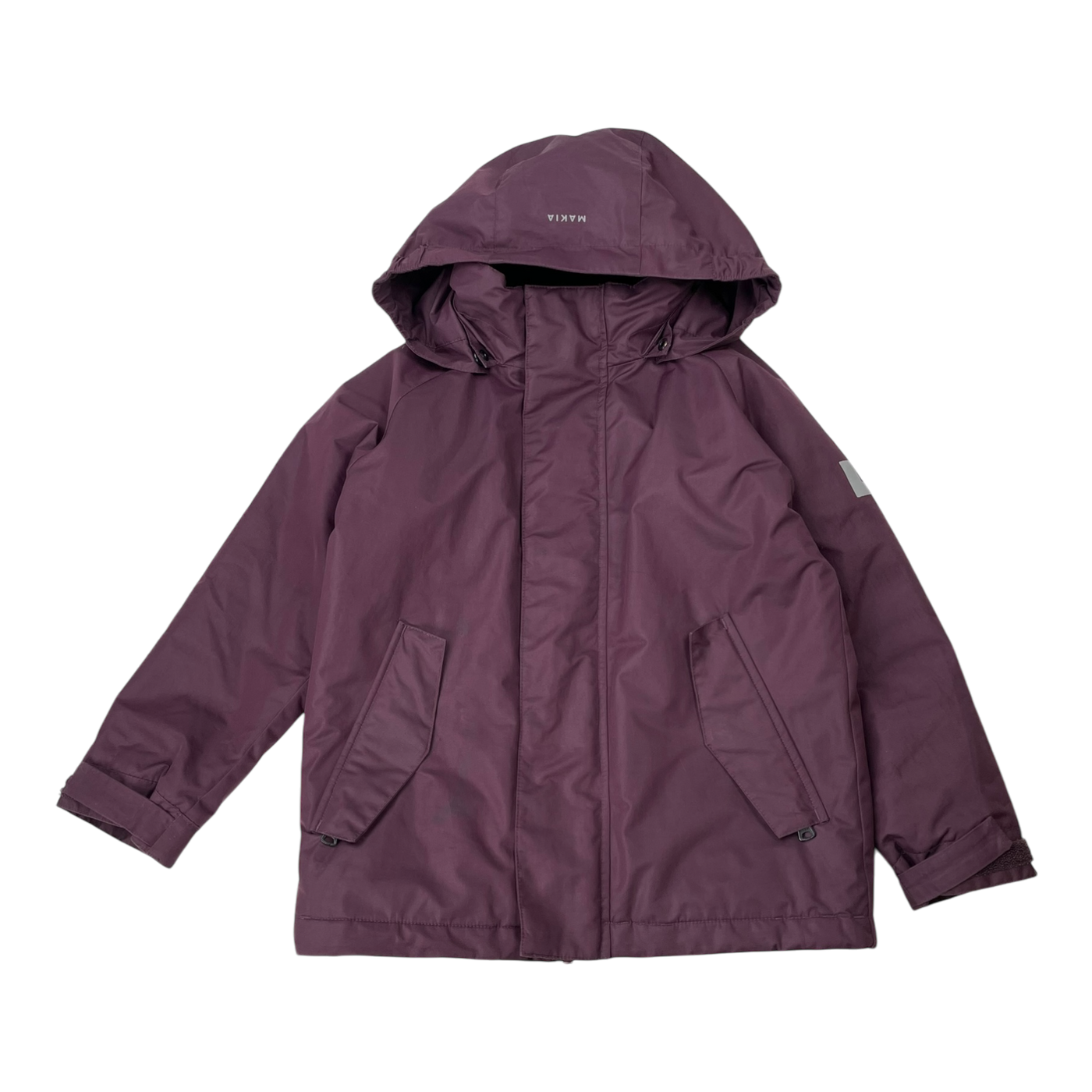 Makia winter jacket, wine | 110/116cm