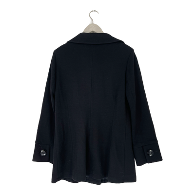 Marimekko Ritva Falla collection blazer jacket, black | woman 38