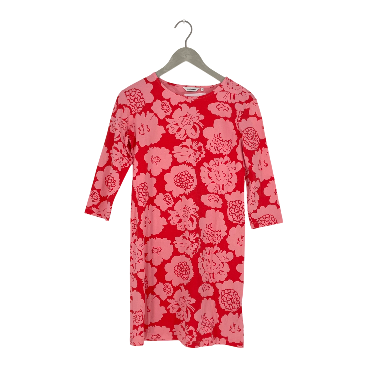 Marimekko varpu pieni pioni dress, pink | woman XS