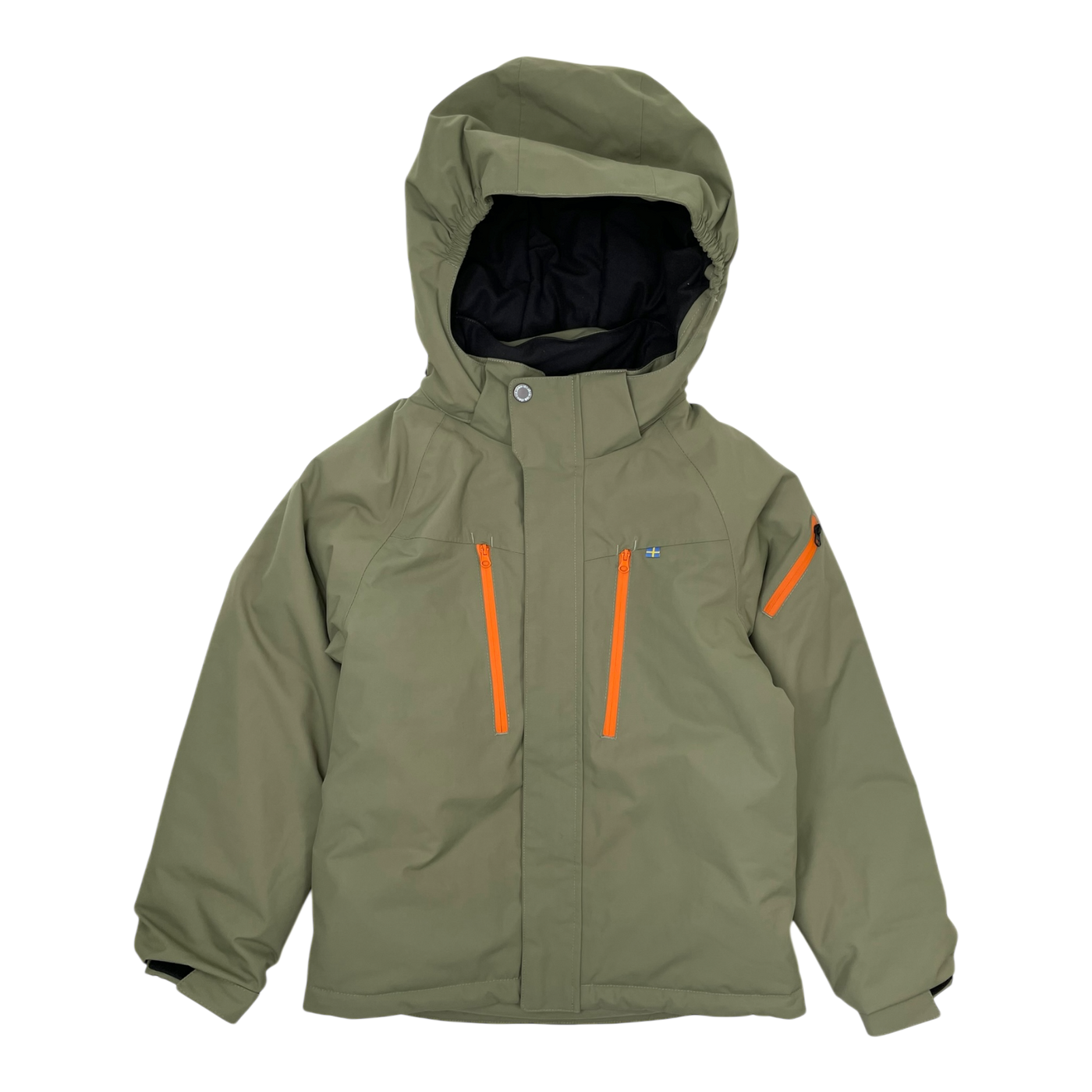 Isbjörn helicopter winter jacket, moss green | 122/128cm