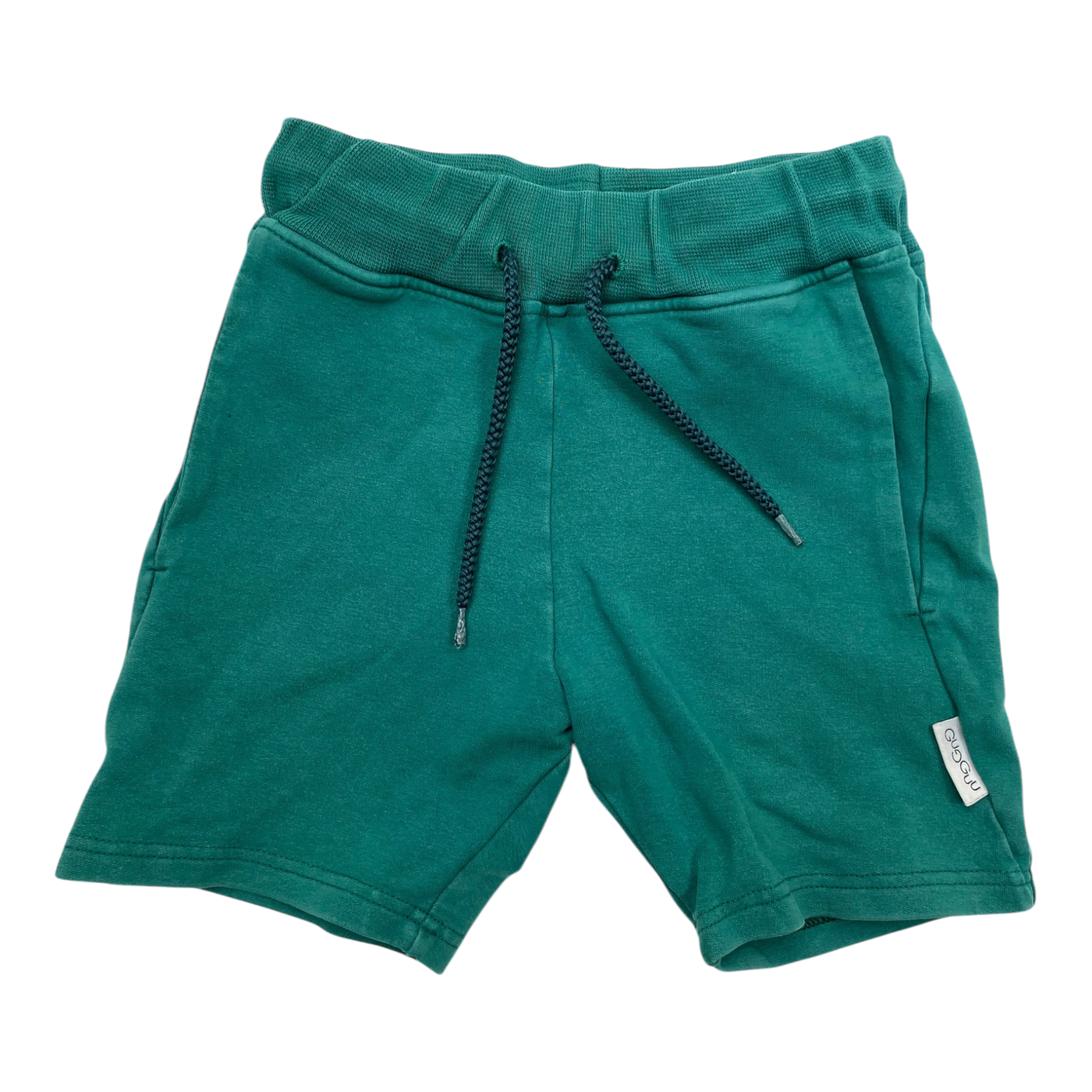 Gugguu sweatshorts, emerald green | 98cm
