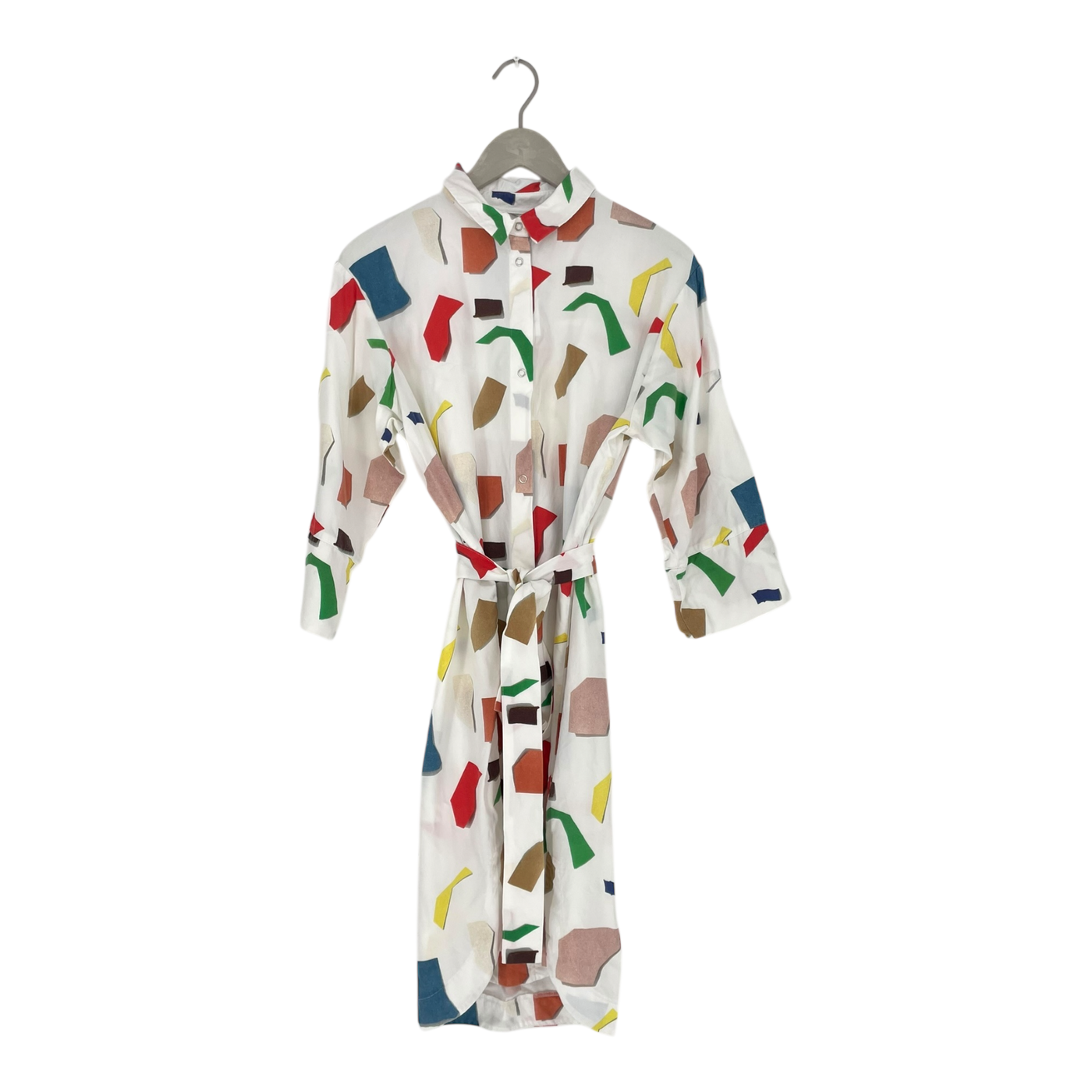 Papu belted dress, abstract | woman M