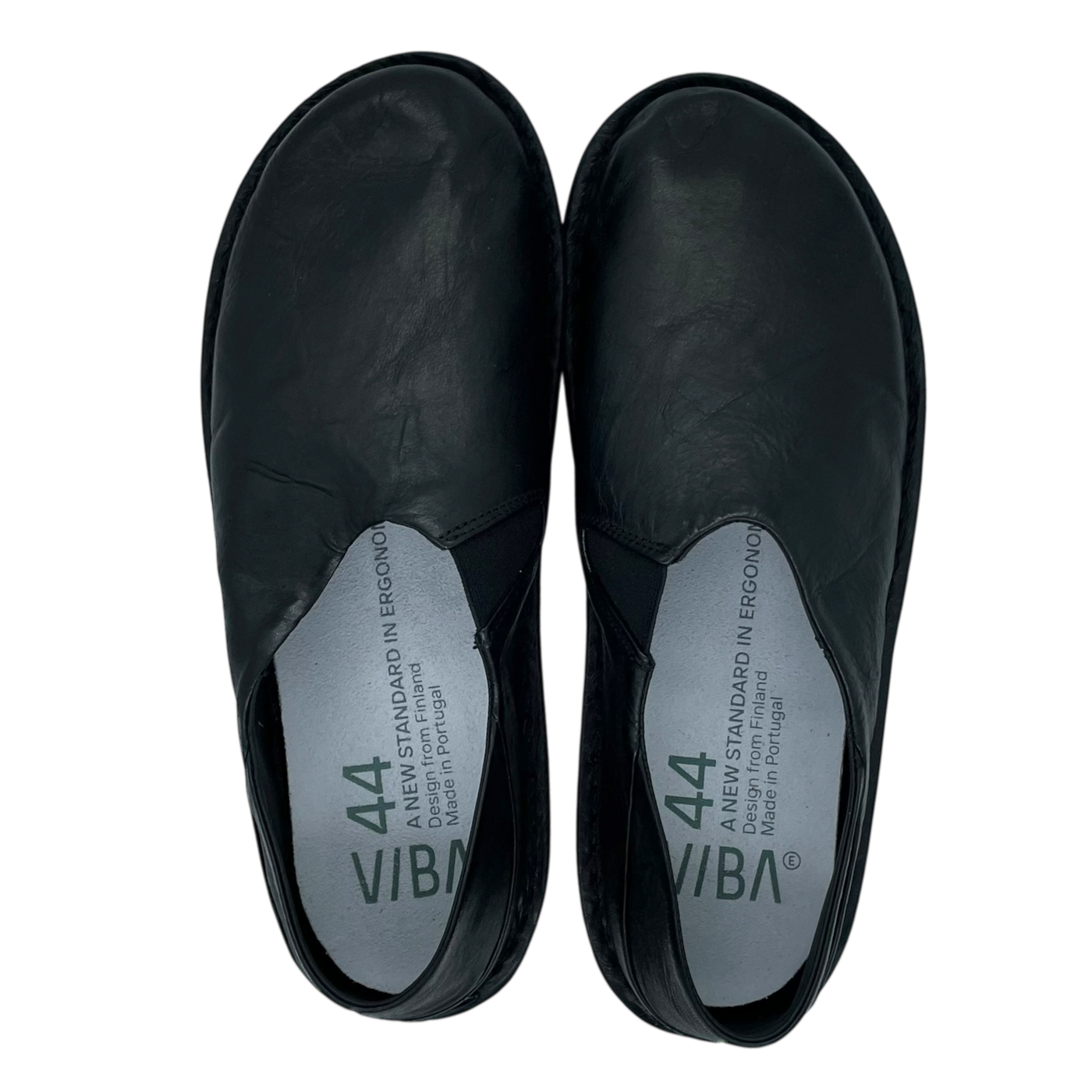 VIBAe Zuma leather shoes, preto black | 44