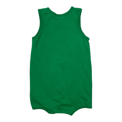 Papu sleeveless body, green | 86/92cm