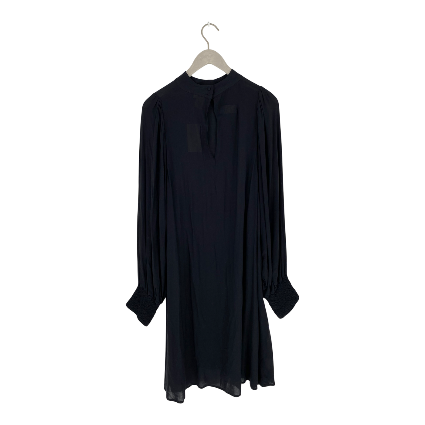 Kaiko flowy puff dress, black | woman L
