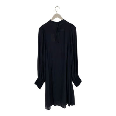 Kaiko flowy puff dress, black | woman L