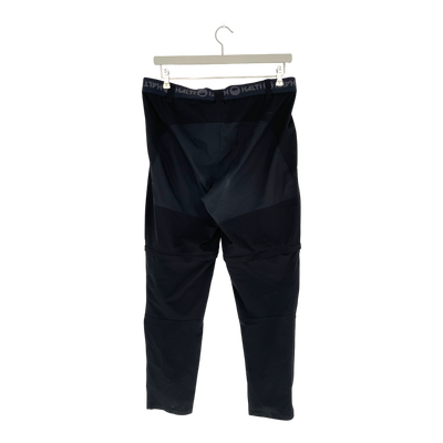 Halti zip-off pants, black | woman 42
