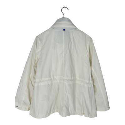 Embassy of Bricks and Logs reykjavik rain jacket, cream white | woman S