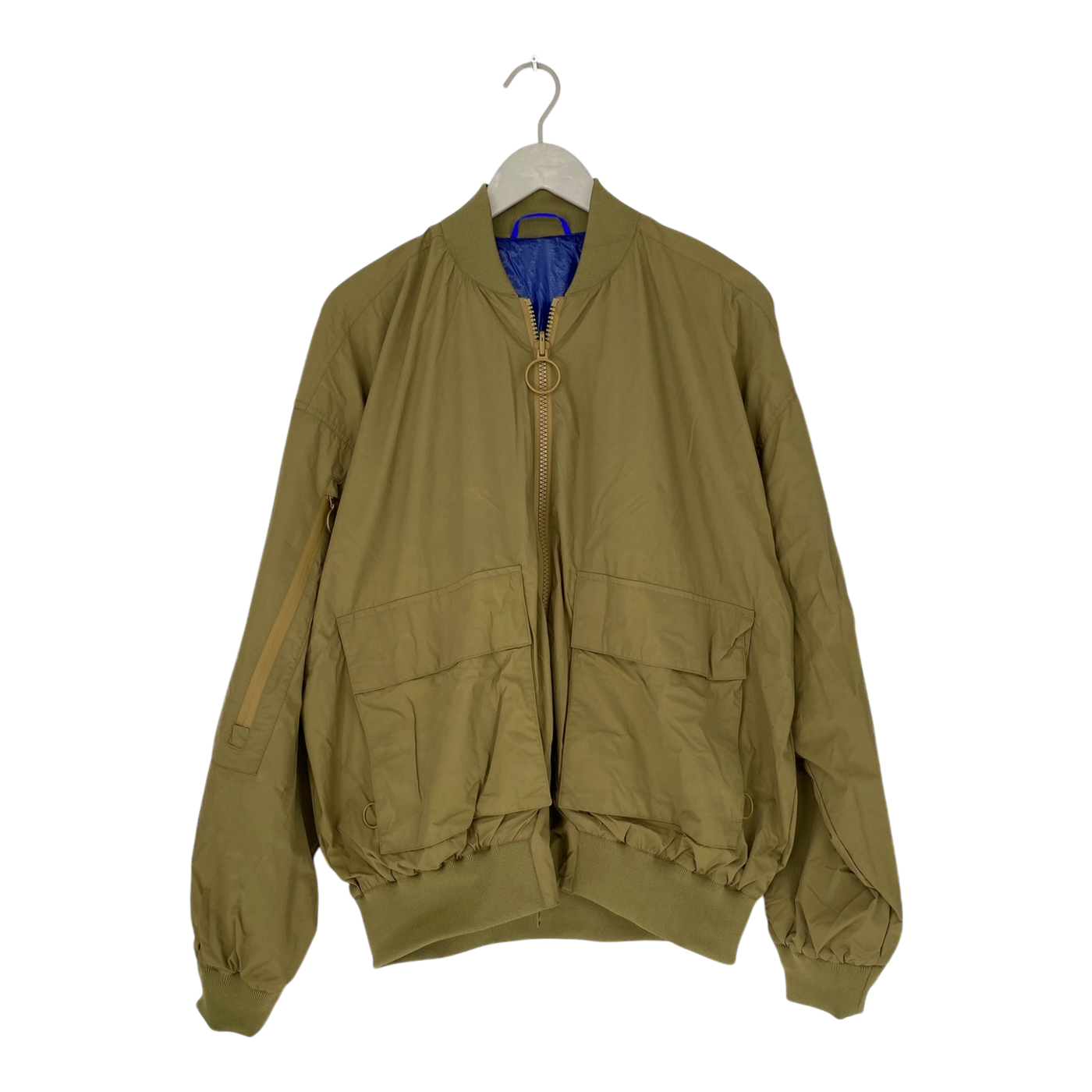 Embassy of Bricks and Logs khudi bomber jacket, moss green | unisex L