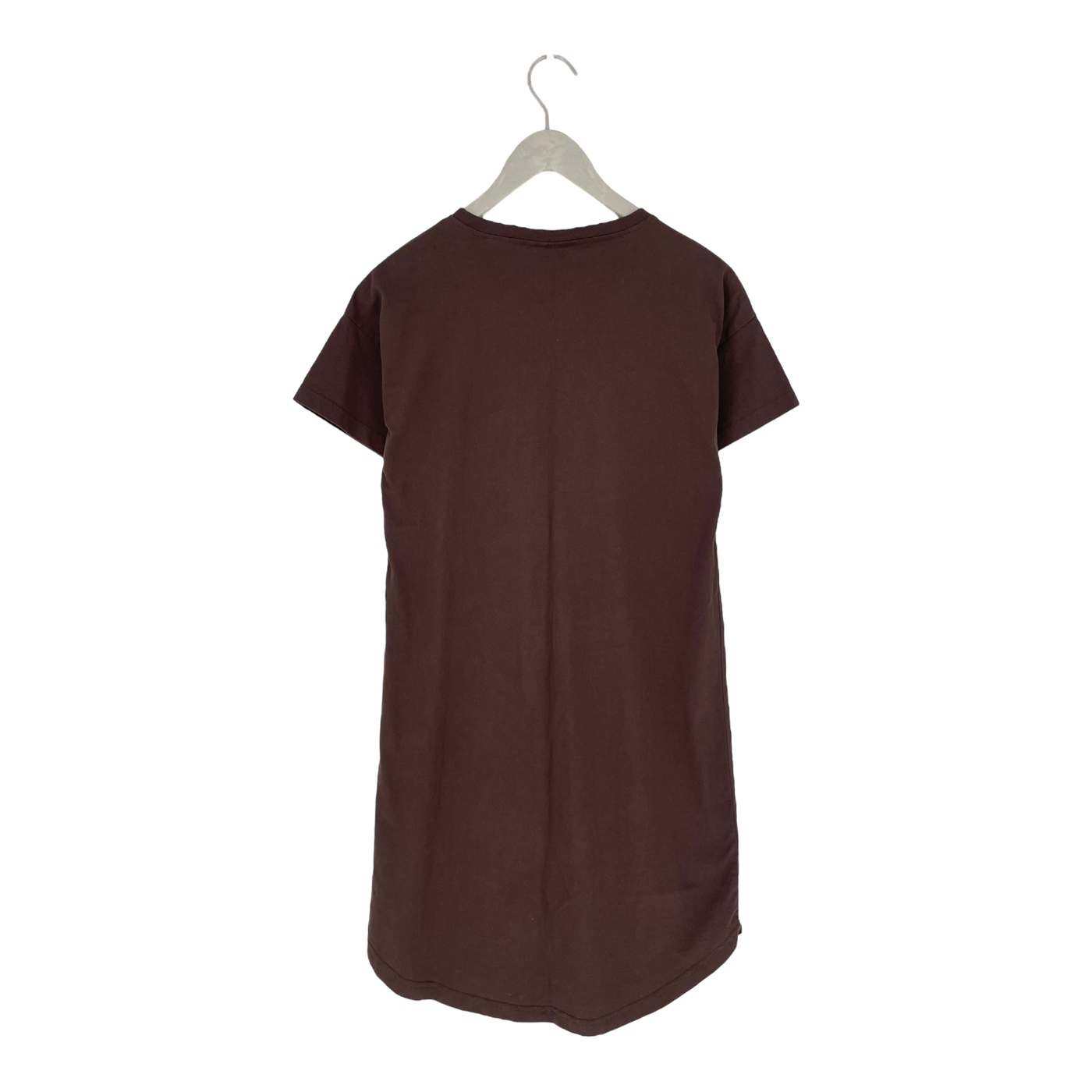 Toive t-shirt dress, dark brown | woman XS