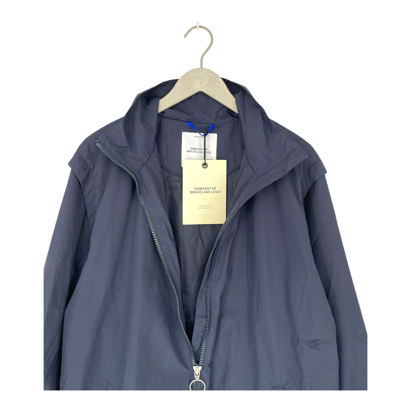 Embassy of Bricks and Logs arkona jacket, dark blue | unisex L