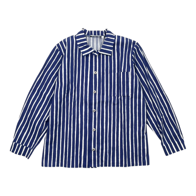 Marimekko jokapoika shirt, blue and white | 128-134cm