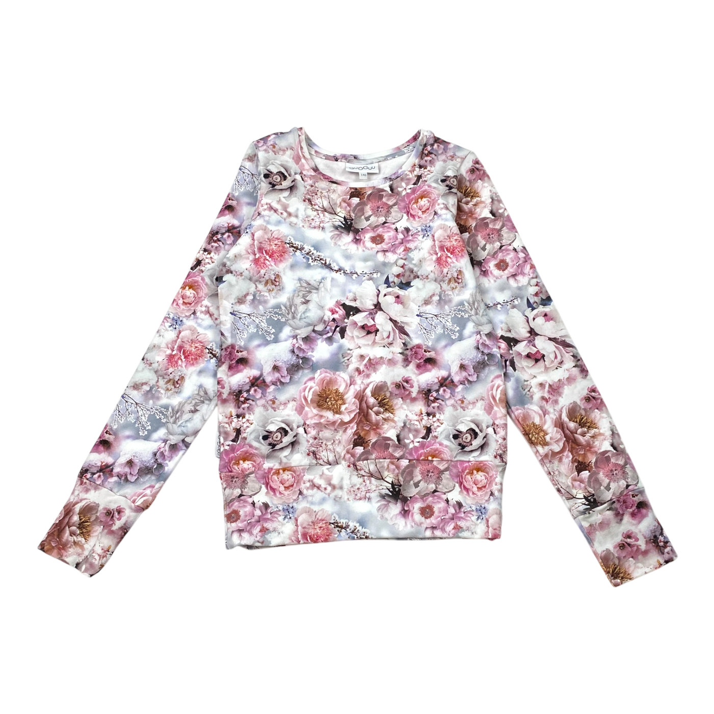 Gugguu sweatshirt, flower | 140cm