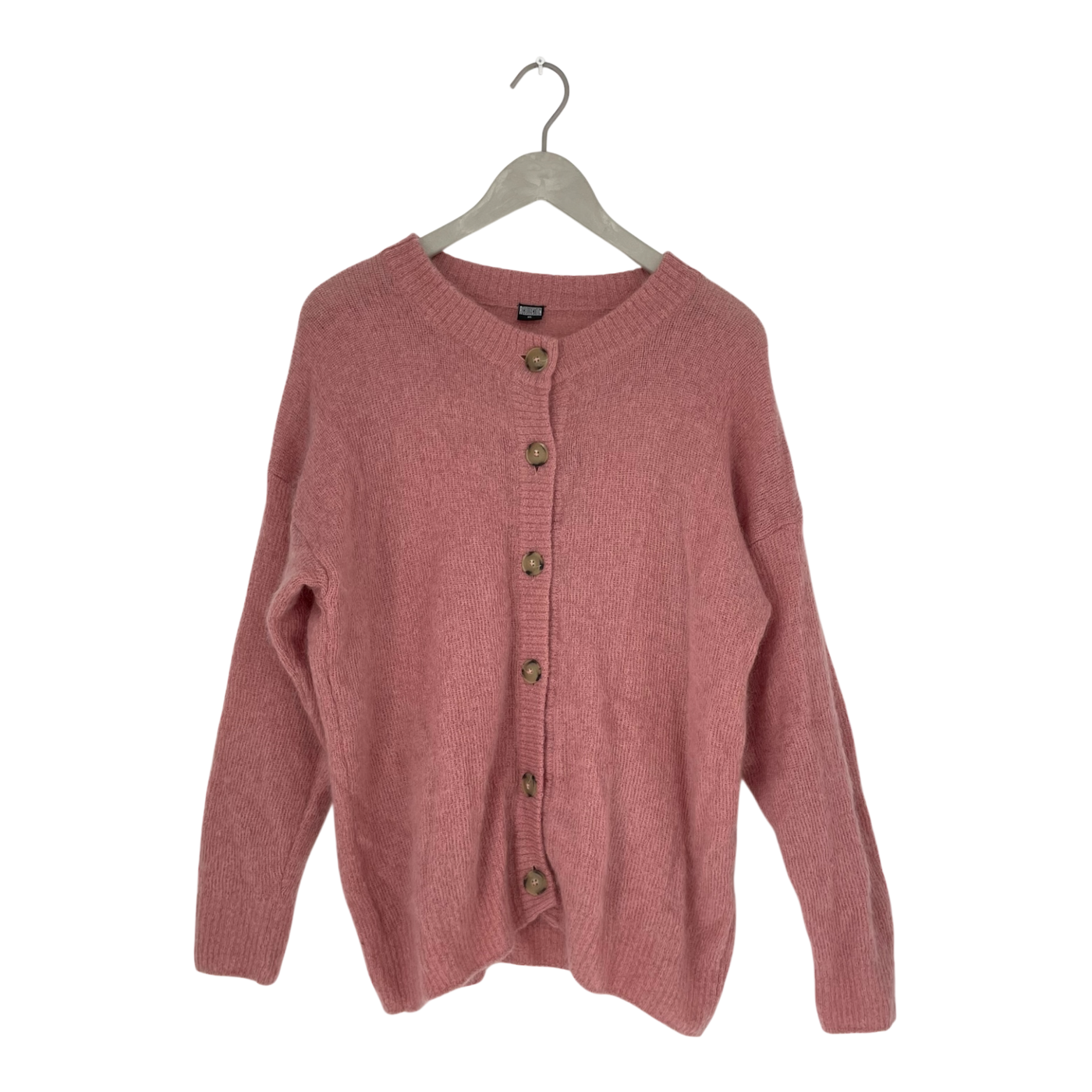 R-Collection knit cardigan, pink | woman XL
