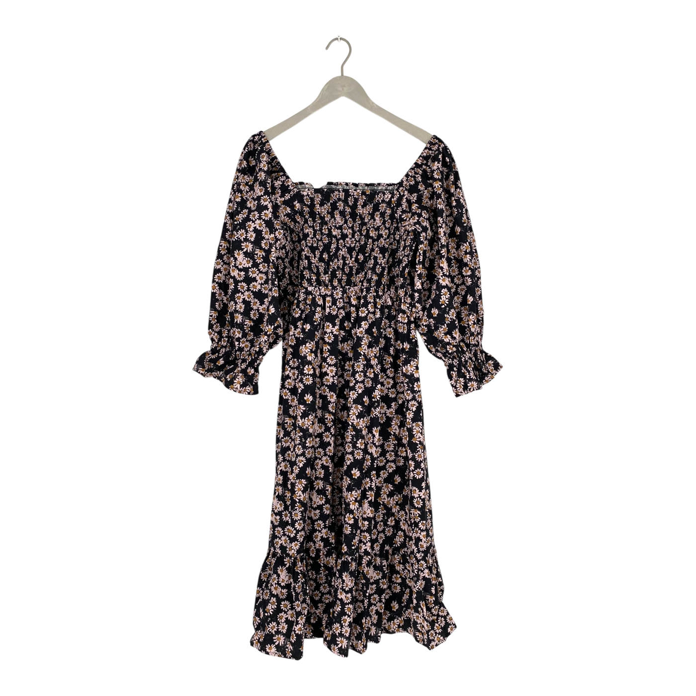Kaiko smock dress, daisies | woman L