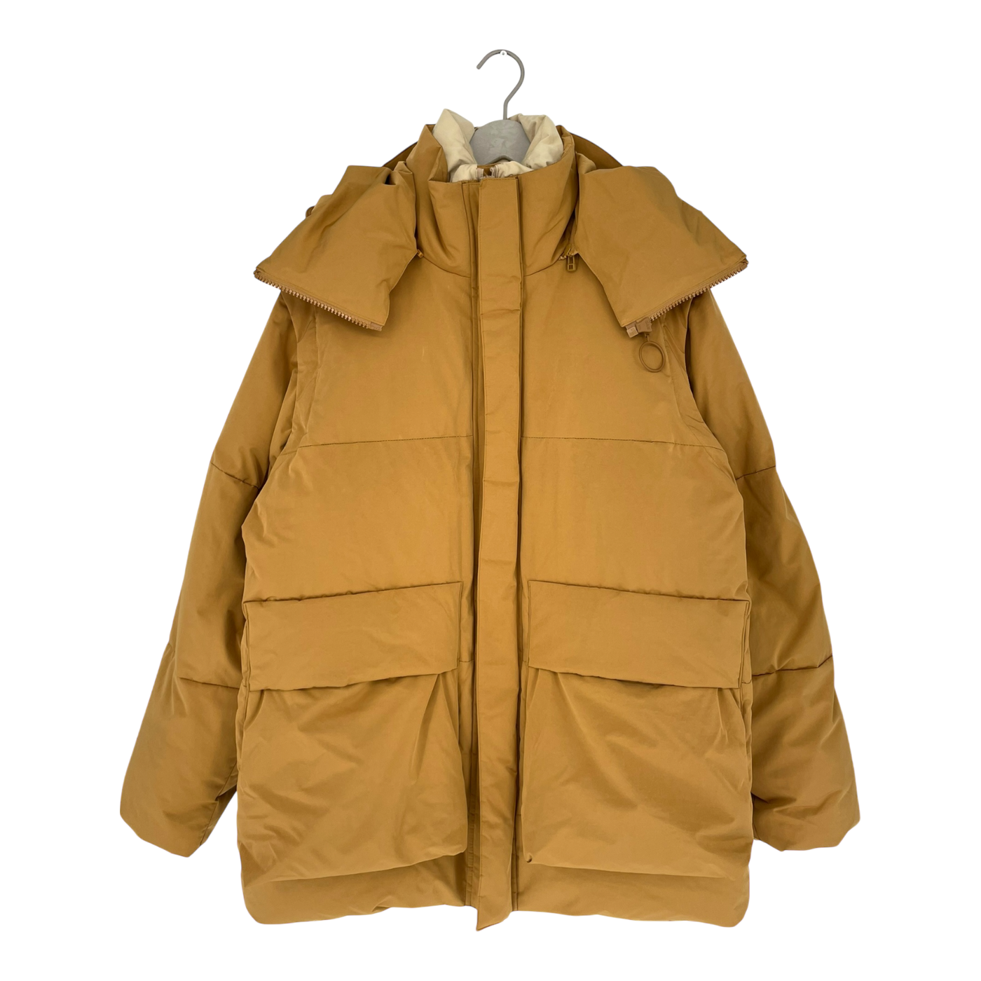Embassy of Bricks and Logs whidbey winter jacket, mustard yellow | unisex L