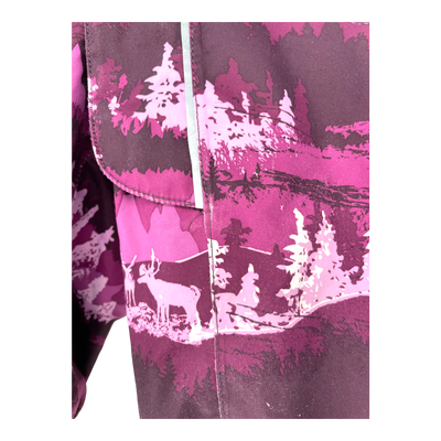 Reima puhuri winter overall, purple forest | 74cm