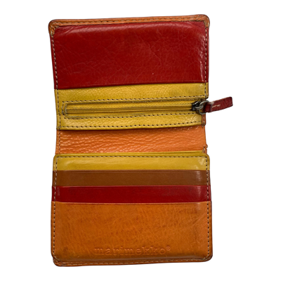 Marimekko leather wallet, multicolor