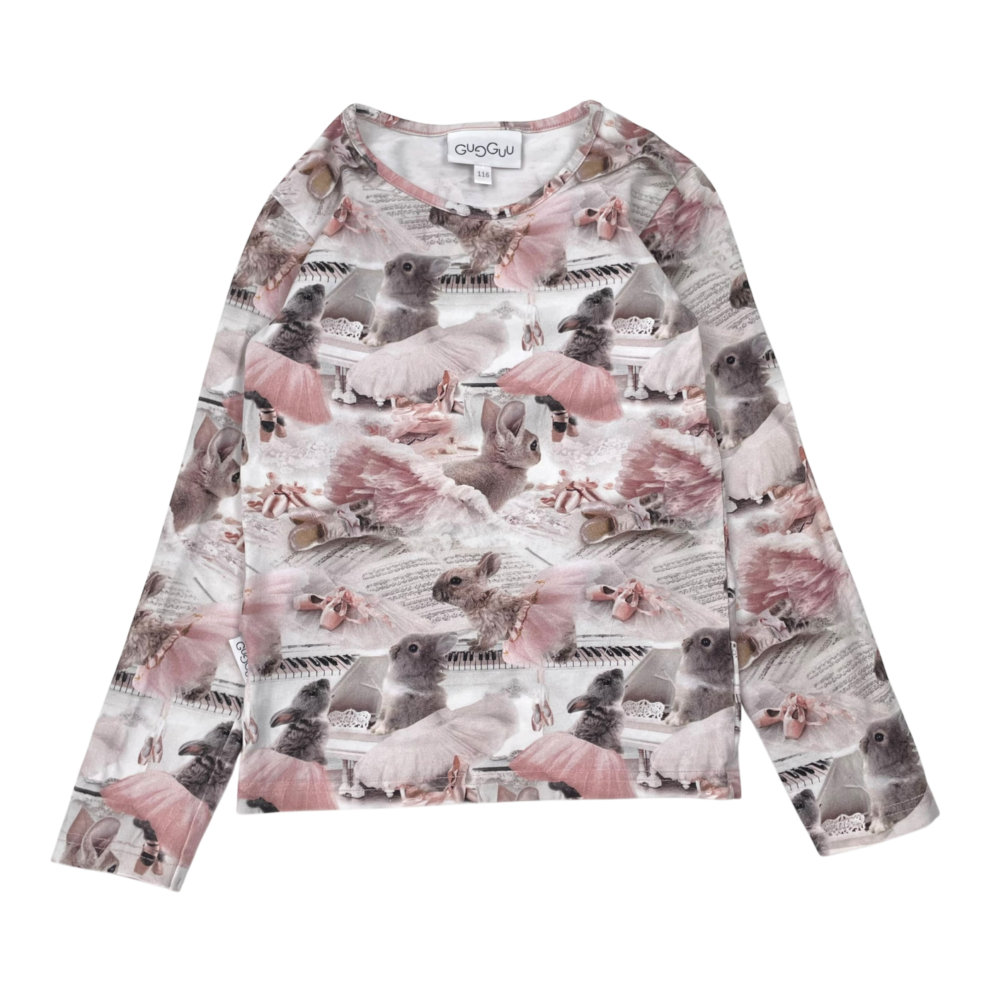 Gugguu shirt, ballet bunny | 116cm