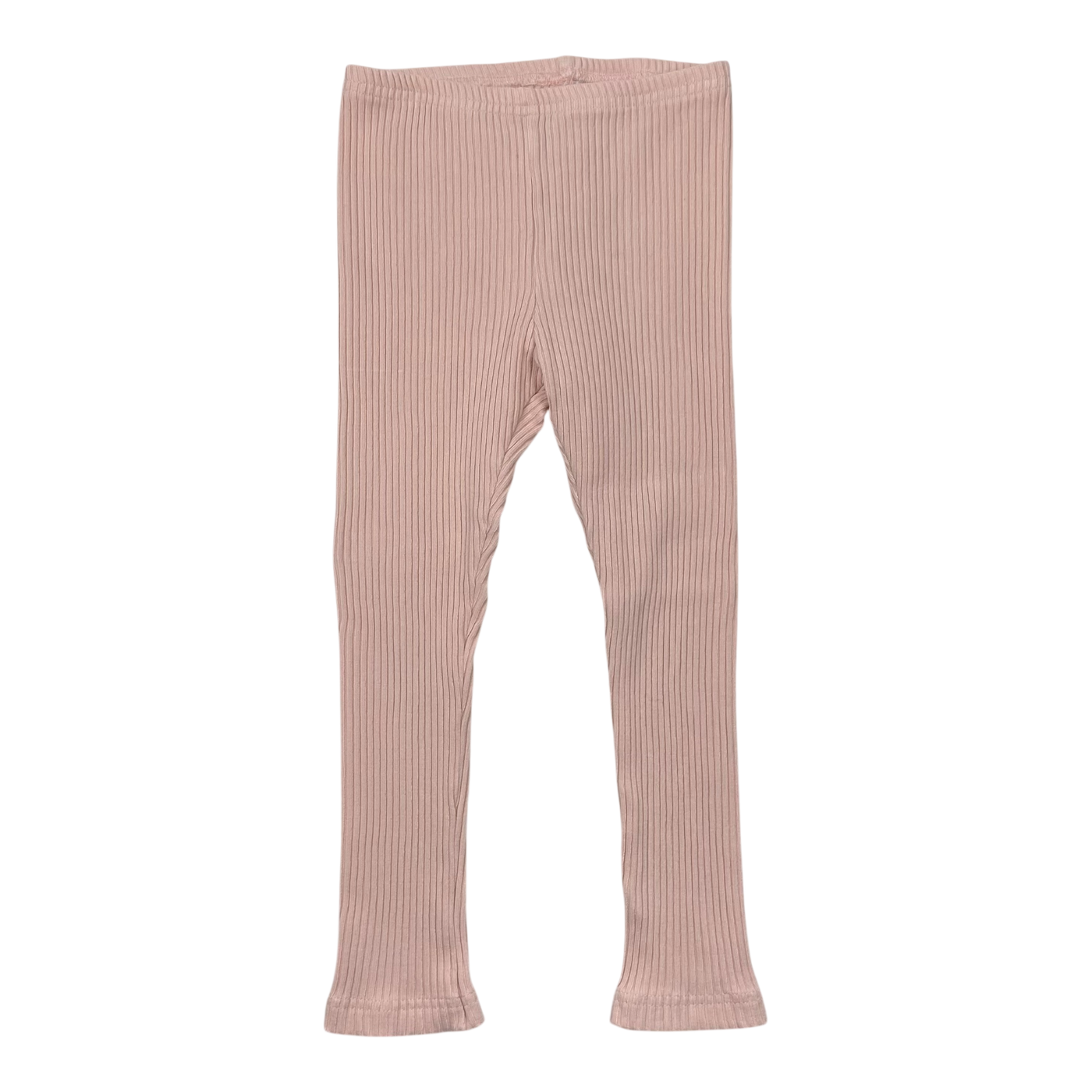 Metsola rib leggings, pink | 110/116cm