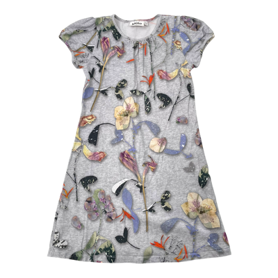 Molo t-shirt dress, paper petals | 134/140cm
