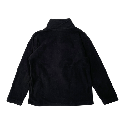 Mini Rodini fleece shirt, black panther | 104/110cm