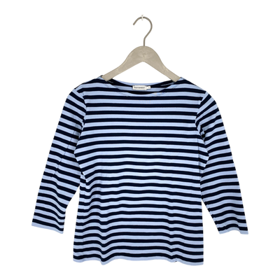 Marimekko ilma tasaraita shirt, blue | woman XS