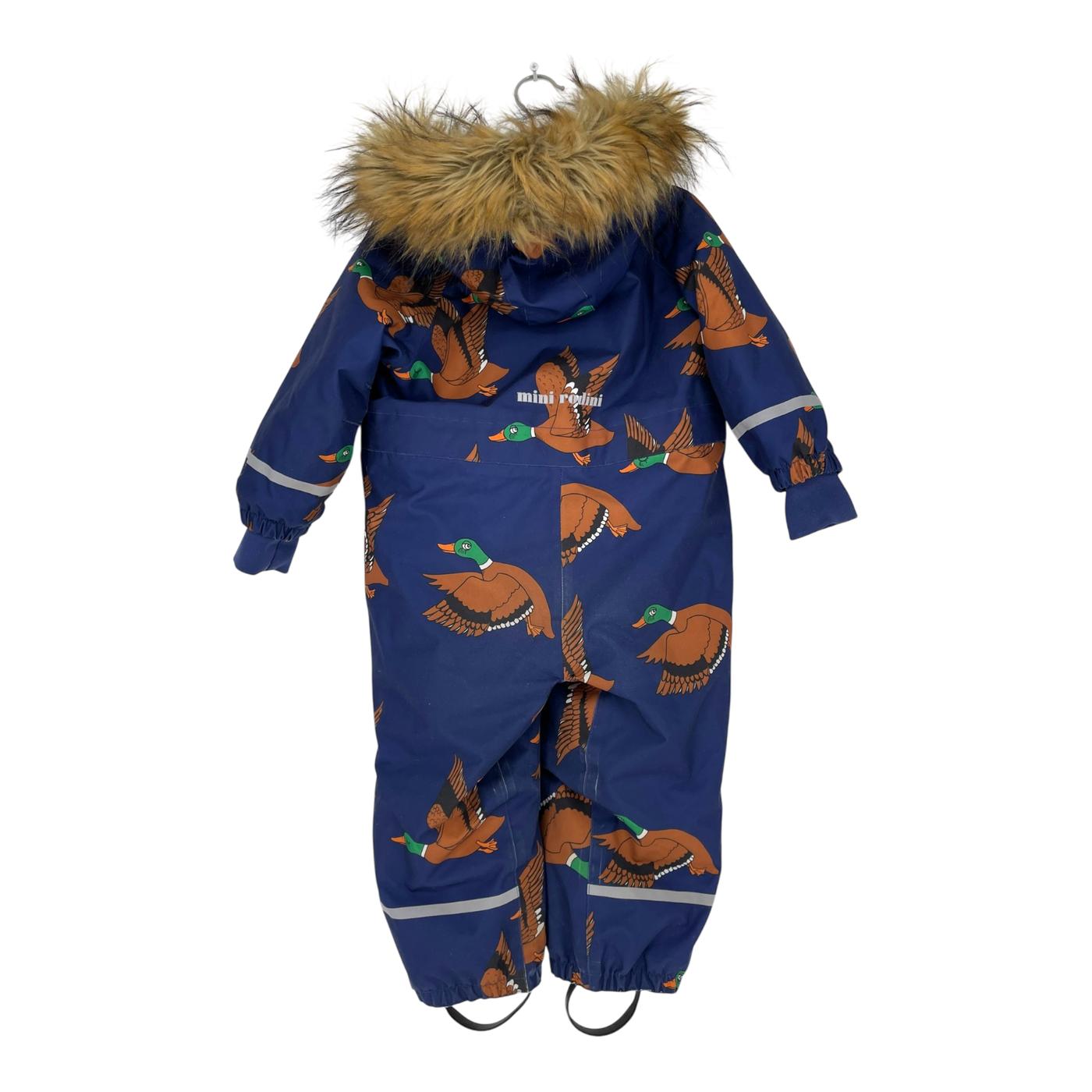 Mini Rodini kebnekaise winter overall, bird | 86cm