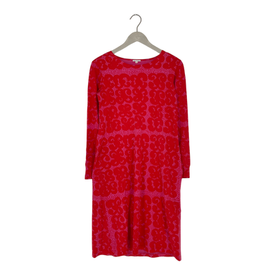 Marimekko vintage night gown, red/pink | woman S