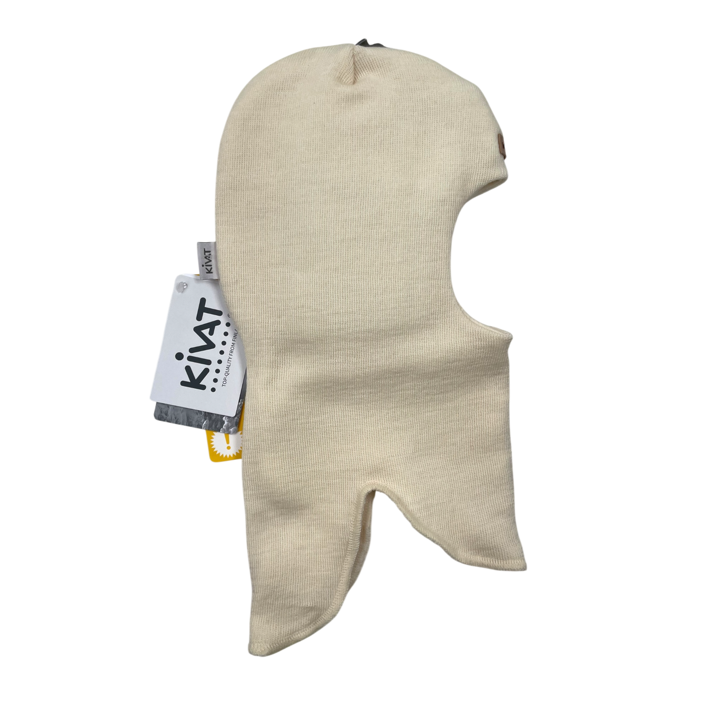 Kivat wool balaclava, cream white | 2-4y