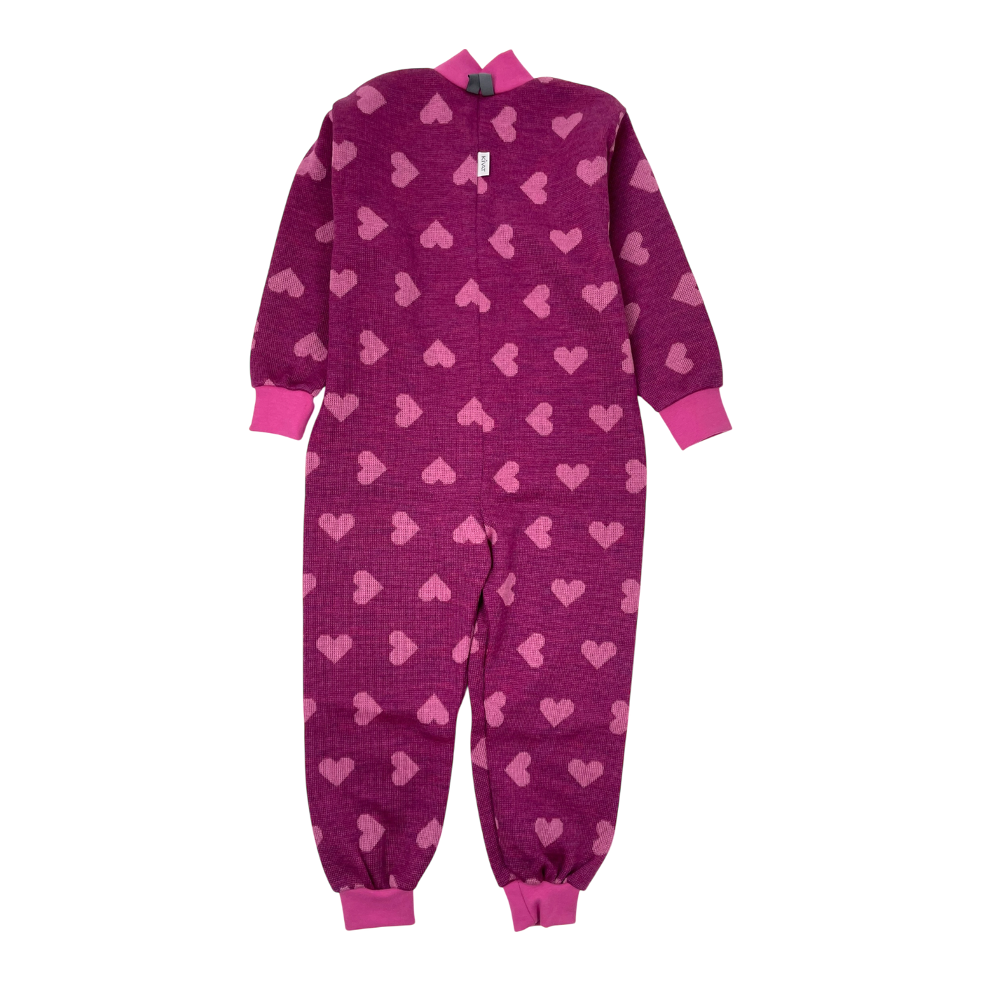 Kivat wool overall, hearts | 110cm