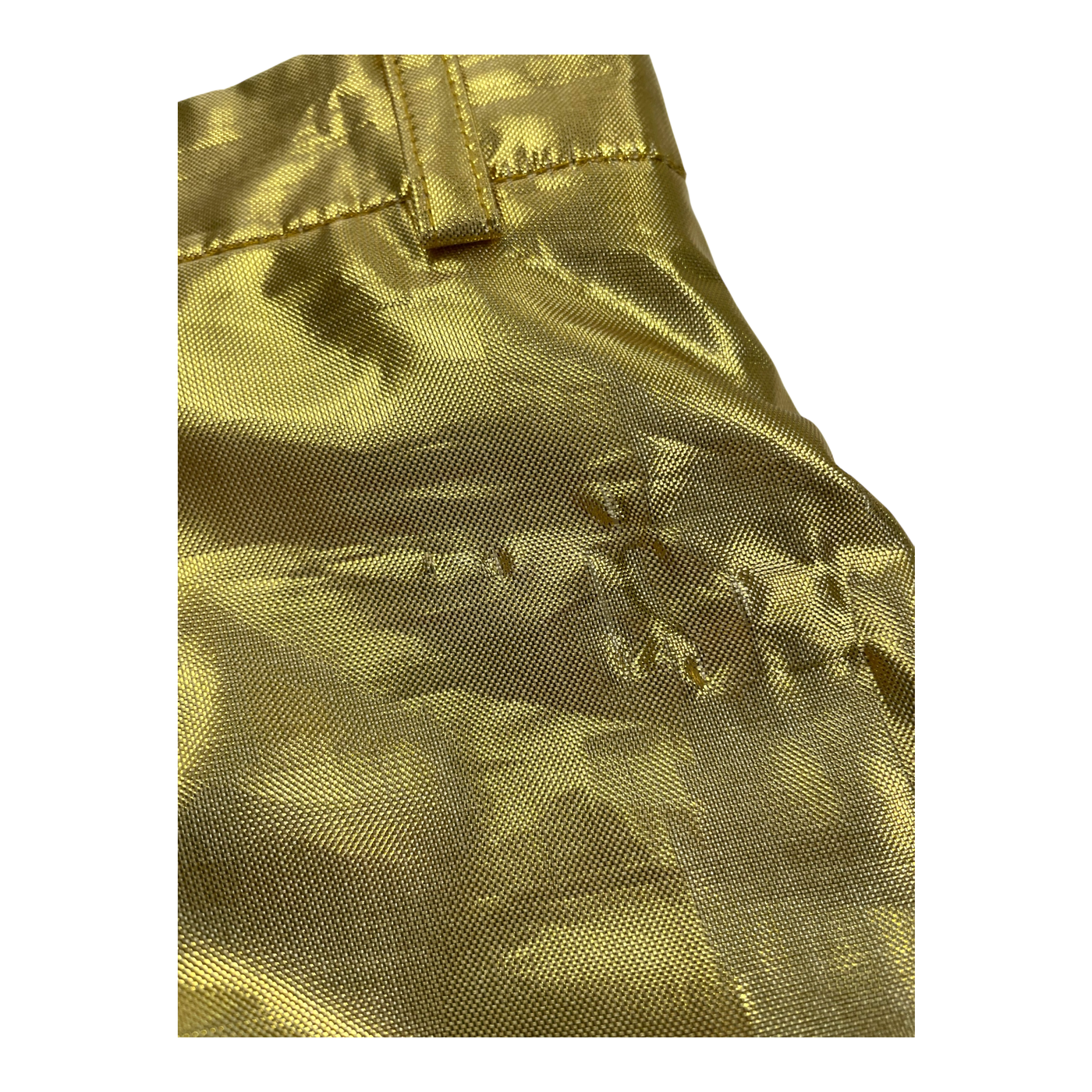 Vimma metal pants, golden | woman S/M