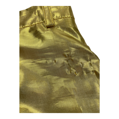 Vimma metal pants, golden | woman S/M