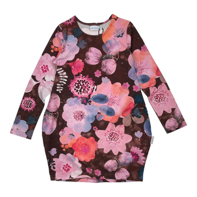Versonpuoti tunic dress, flowers | 128/134cm