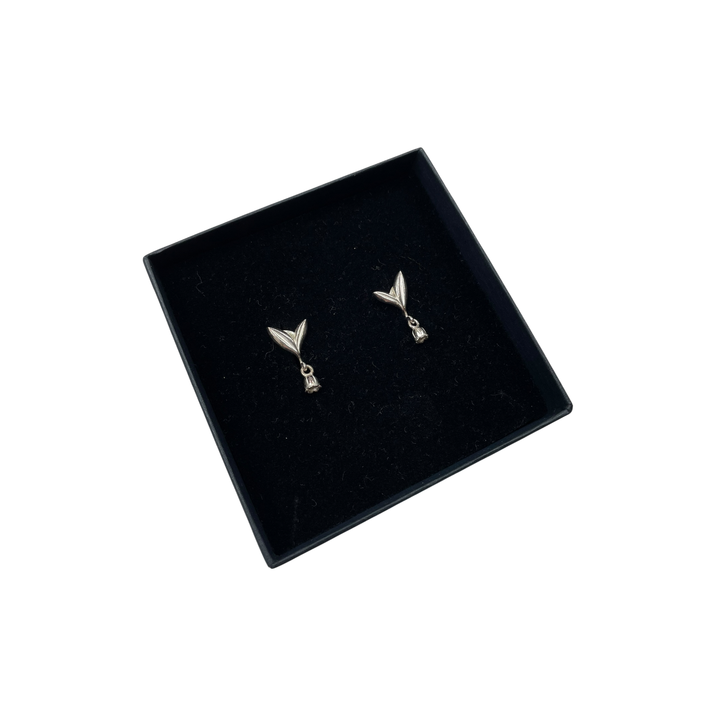 Kalevala Koru kielo earrings, silver