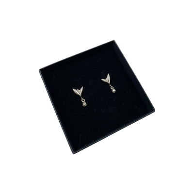 Kalevala Koru kielo earrings, silver