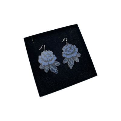 Ommellinen earrings, anemone | onesize